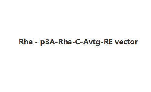 RhaCRE - p3A-Rha-C-Avtg-RE vector